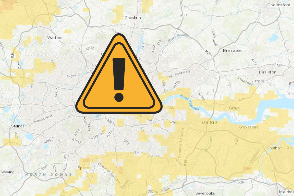 Radon Gas In My Area Map Reveals Hotspots Of Radioactive Gas Radon In London | Hillingdon Times